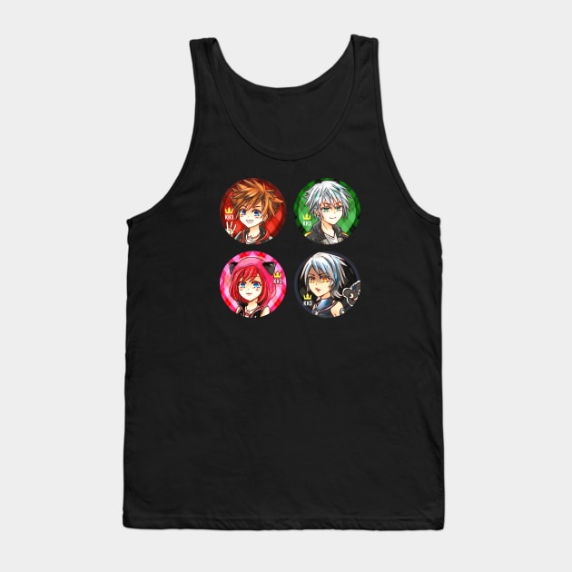 Kingdom Hearts 3 We are Ready! Tank Top by candypiggy